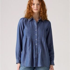 American Eagle Outfitters Blue Button Down Shirt